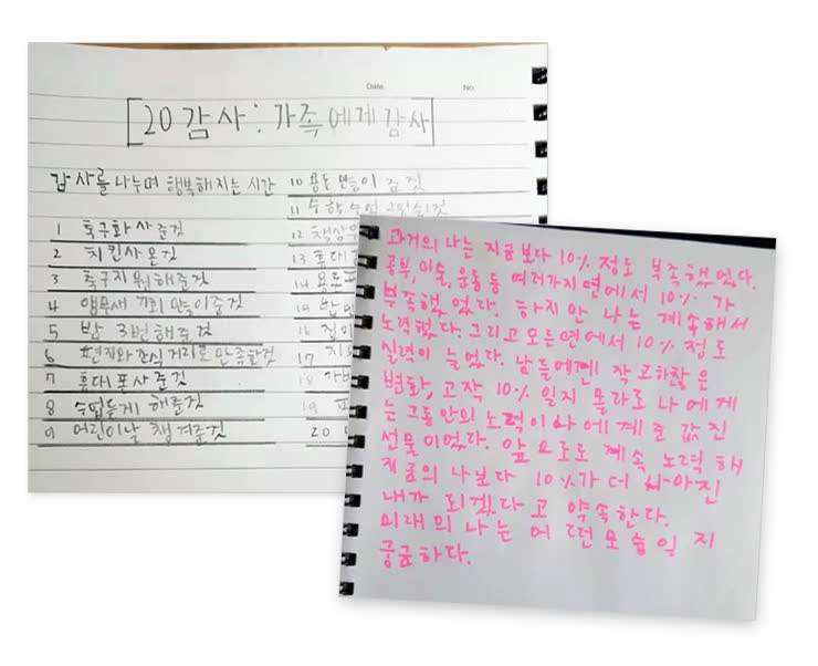 나를 알게 되자 진로가 생기고 공부에도 자신감이 생겼습니다. 3